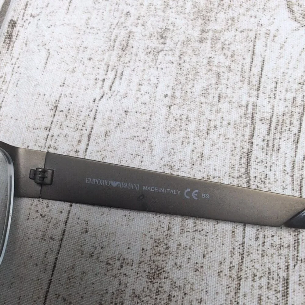 Emporio Armani Bronze Brown Eyeglass Frames